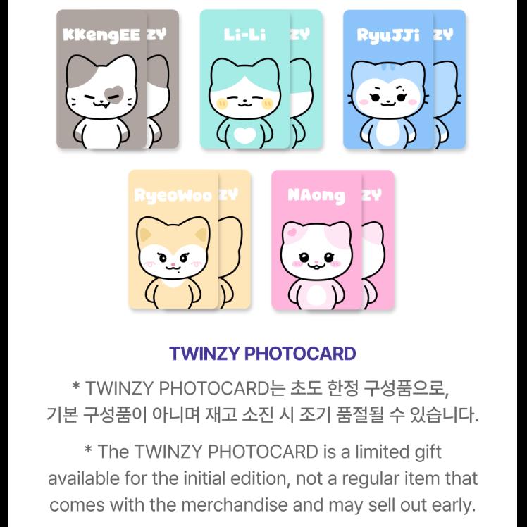 2-й мировой тур itzy BORN TO BE в Сеуле TWINZY Plush Original ver.