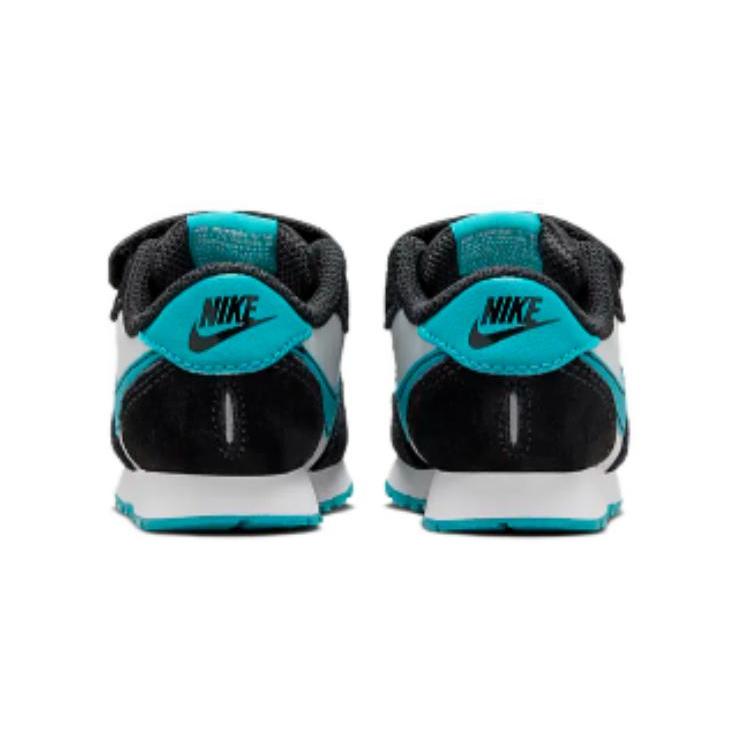 Nike MD Valiant Slip Resistant Abrasion Resistant Low top Toddler Shoes Black Blue Infant And Toddler CN8560-112