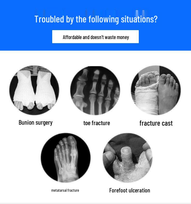 Обувь для разгрузки заднего отдела стопы и фиксации голеностопа