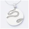 [H5482] - Silver Pendant 'Goddess' Silver-white (rhodium-plated) - 25 Mm