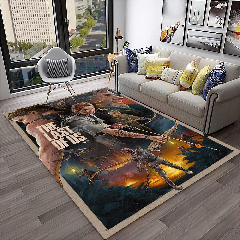 Педро The Last of Us Ужасы ТВ Игра Ковер Коврик для Дома Гостиная Спальня Диван Придверный коврик Декор, детский Ковер Нескользящий Напольный коврик