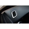 Dashboard Side Vent Overlay Cover 2PCS For Benz GLA CLA 2013- ABS Silver