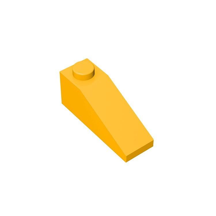 Совместимо со строительными блоками, мелкими частицами, принадлежностями для строительных блоков, 4286 деталями для строительства дома, 1*3 длинными наклонными кирпичами, 10 шт.