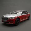 1/24 7 Серия 760 LI Металлическая модель автомобиля Литье под давлением Металлические транспортные средства Модель автомобиля Высокая симуляция Звук и Свет Коллекция Детские игрушки Подарок