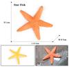 Oenux Ocean Animals Model Jellyfish Starfish Sea Anemone Coral Action Figures Aquarium PVC Miniature Educational Kids Toy Gift