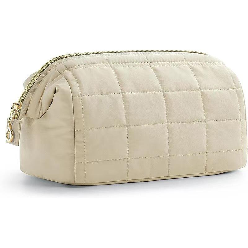 Space Saving Travel Cosmetic Bag with Expandable Compartments for All Your Essentials