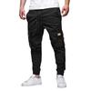 New Workwear Multi-pocket Trousers Men's Woven Fabric Casual Trousers Drawstring Trousers Fashion Men's Trousers