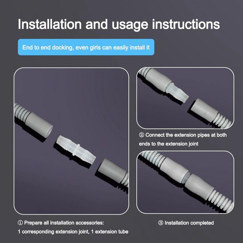 10 мм Слив для сушилки Разные размеры с адаптером Сменный удлинительный шланг для сушилки для Midea для Haier для сушилок Siemens