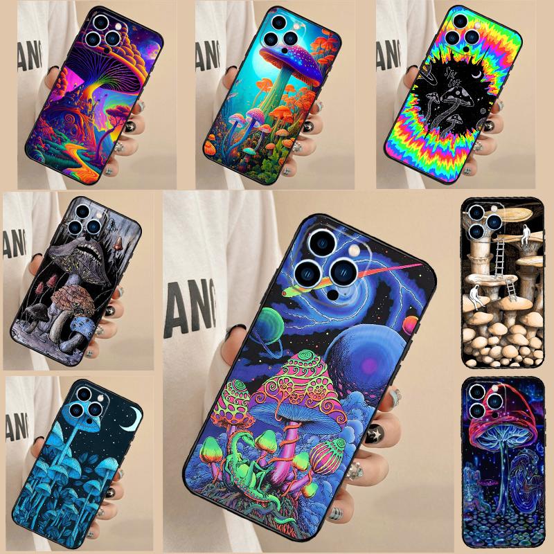 Странный психоделический гриб для Huawei Nova Y72 Y73 Y90 Y70 Y60 Y91 Y61 12s 12i 11i 8i 9 10 SE P40 Lite P60 P30 Pro Чехол