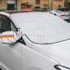 Чехол для лобового стекла автомобиля от снега, водонепроницаемый, против замерзания, защита от замерзания автомобиля, зимнее внешнее покрытие для автомобилей с магнитным краем