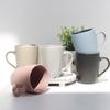 Creative Vertical Stripe Ceramic Cup Ceramic Milk Cup Simple Ceramic Mug Coffee Cup