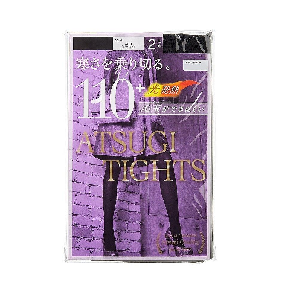 Колготки Atsugi 110 черные 2 пары L-LL