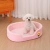 Round Big Dog Sofa Bed Detachable Cat Bed Warm Dog Cushion Soft Pet Basket Sofa Washable Medium Dog Kennel
