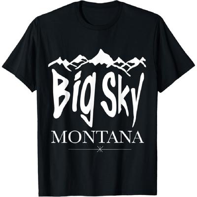 Big Sky Монтана Футболка Футболка