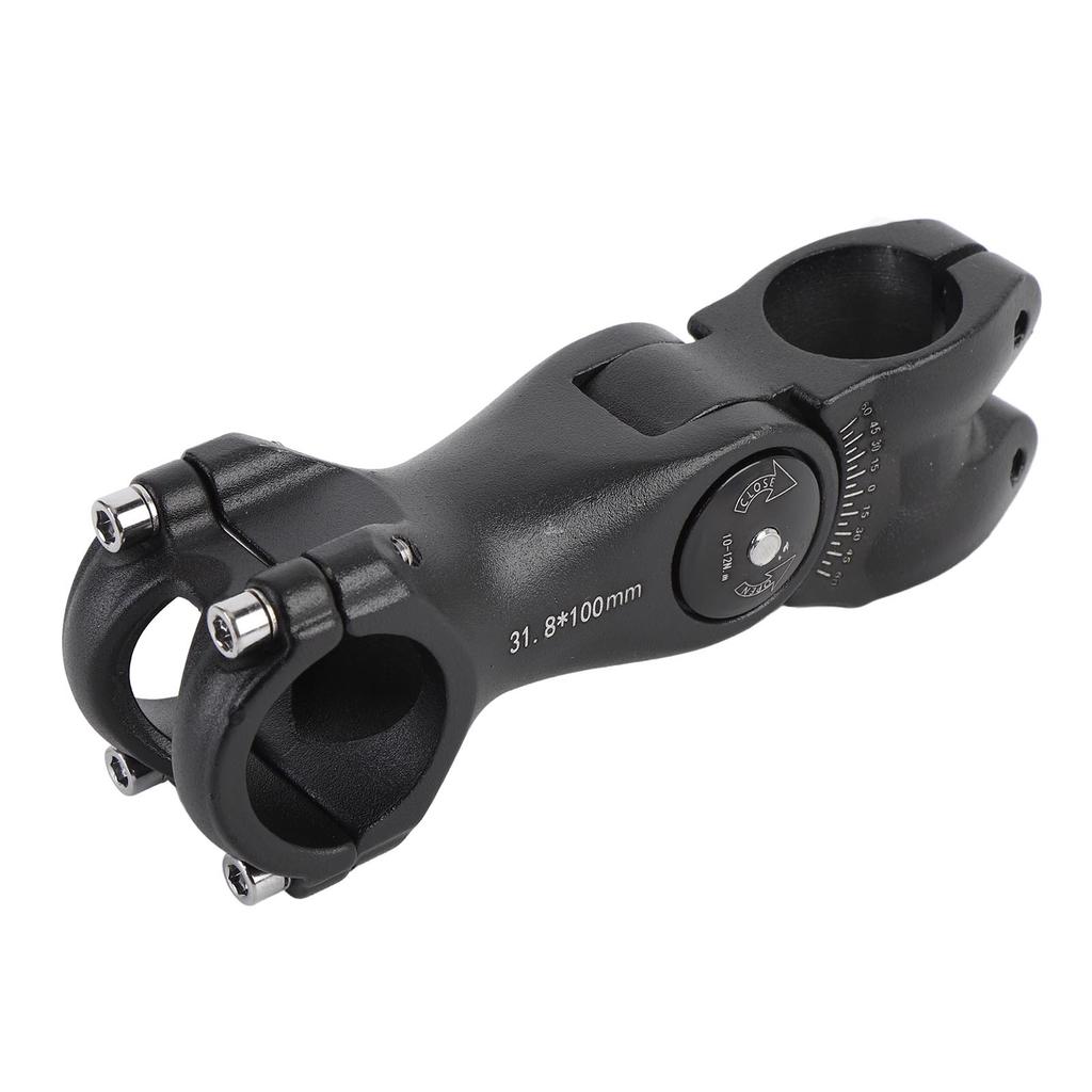 Регулируемый вынос руля 60 градусов 31,8 мм Алюминиевый сплав 100 мм Короткий вынос руля Горный велосипед