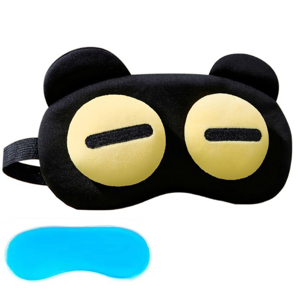 Breathable Funny Anime Eye Cover Adjustable Travel Relax Eyepatch Soft Cartoon Sleep Eye Mask Home