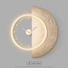 Luxury Wall Clock Modern Led Watch Wall for Dining Room Aesthetic Home Things Bedrooms Decoration House Accessories Interior