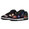 Nike SB Dunk Low Pro QS Черный/Разноцветный/Белый 2022 Мужские DQ4488-001