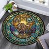 Круглый ковер Oceanic Glass под офисные стулья, для спальни, гостиной, домашнего декора