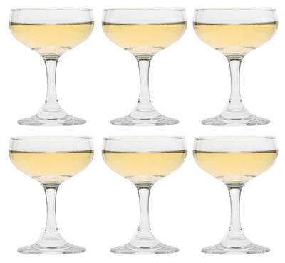 Бокал для шампанского Toyo Sasaki Glass Pull Ace Шампанское 160 мл Набор из 6 шт. Сделано в Японии Можно мыть в посудомоечной машине Коммерческое стекло 33034