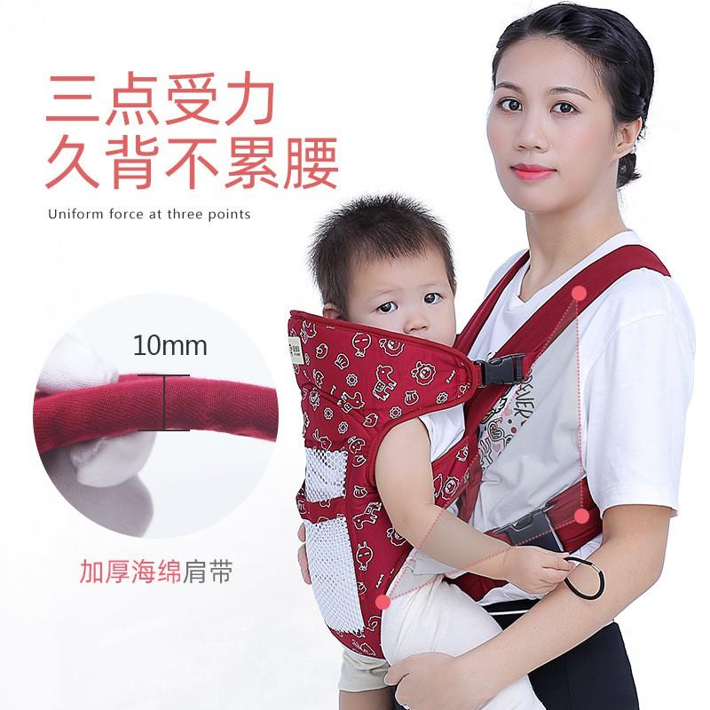 Ergonomic Baby Carrier With Waist Support Adjustable Newborn To Toddler Multi-Position Wearable Infant Sling