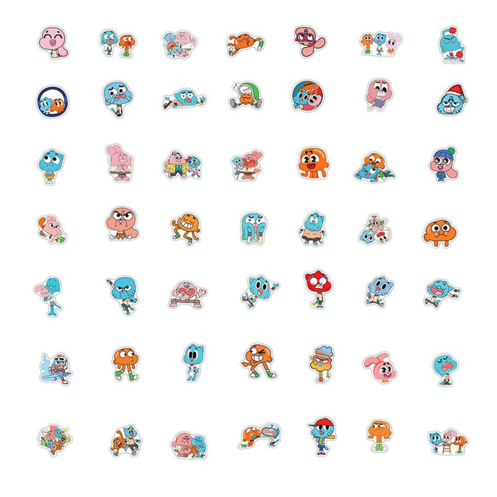 Randomly Send 100 Cartoon Stickers To Decorate Refrigerators, Scooters, Water Cups, DIY Personalized Stickers