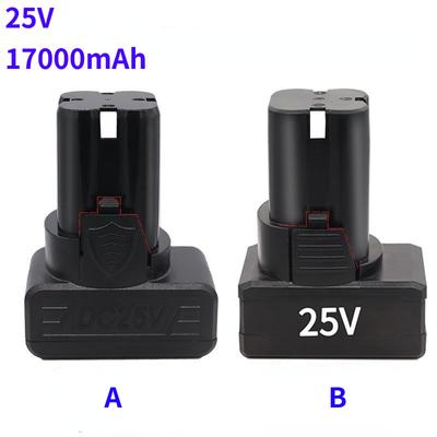 Универсальная аккумуляторная батарея высокой емкости 25 В 17000 мАч для электроинструментов, литий-ионная батарея для электрической ручной дрели