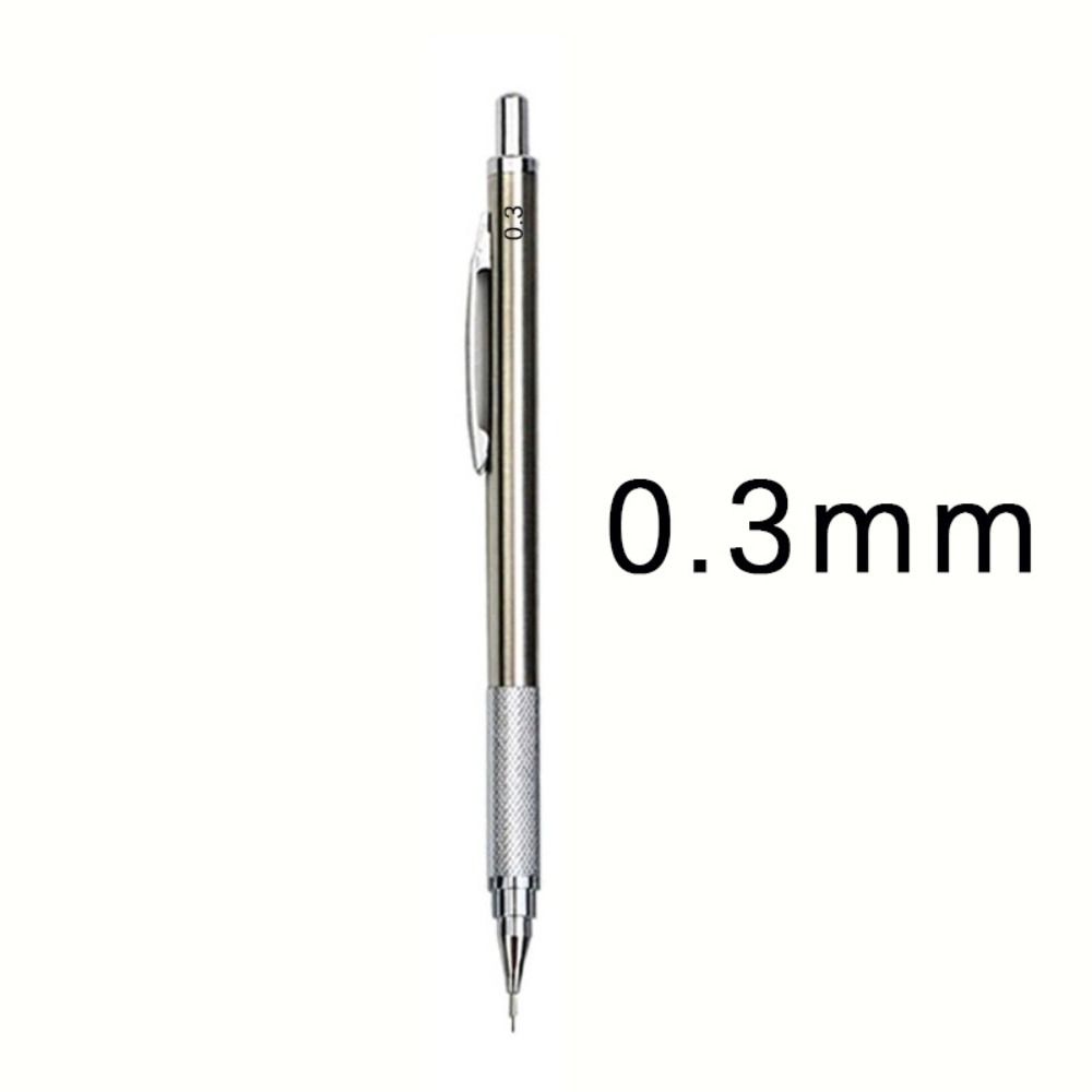 Drawing Writing Tool Mechanical Pencil Metal Movable Pencil Simple Sketch Pencil Students
