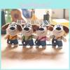 Cute Doggy Plush Keyring Stuffed Toy Pp Cotton Bag Gift For Girls Decor Kids