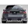 BMW M4/M3 (2020-В) Задний диффузор из углеволокна - Европейский стиль
