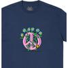 Palace Футболка Grower Темно-синяя, унисекс, синяя P26TS088