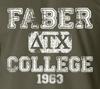 FABER COLLEGE  Жилой дом Братство Фрат Альфа Бета Вечеринка S-6XL Футболка Унисекс