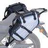 WILD HEART Motorcycle Waterproof 36L X Motorcycle Side Trunk Motorcycle Accessories Saddlebags, (18L 2), Saddlebags, Panniers, Bags, (Grey)