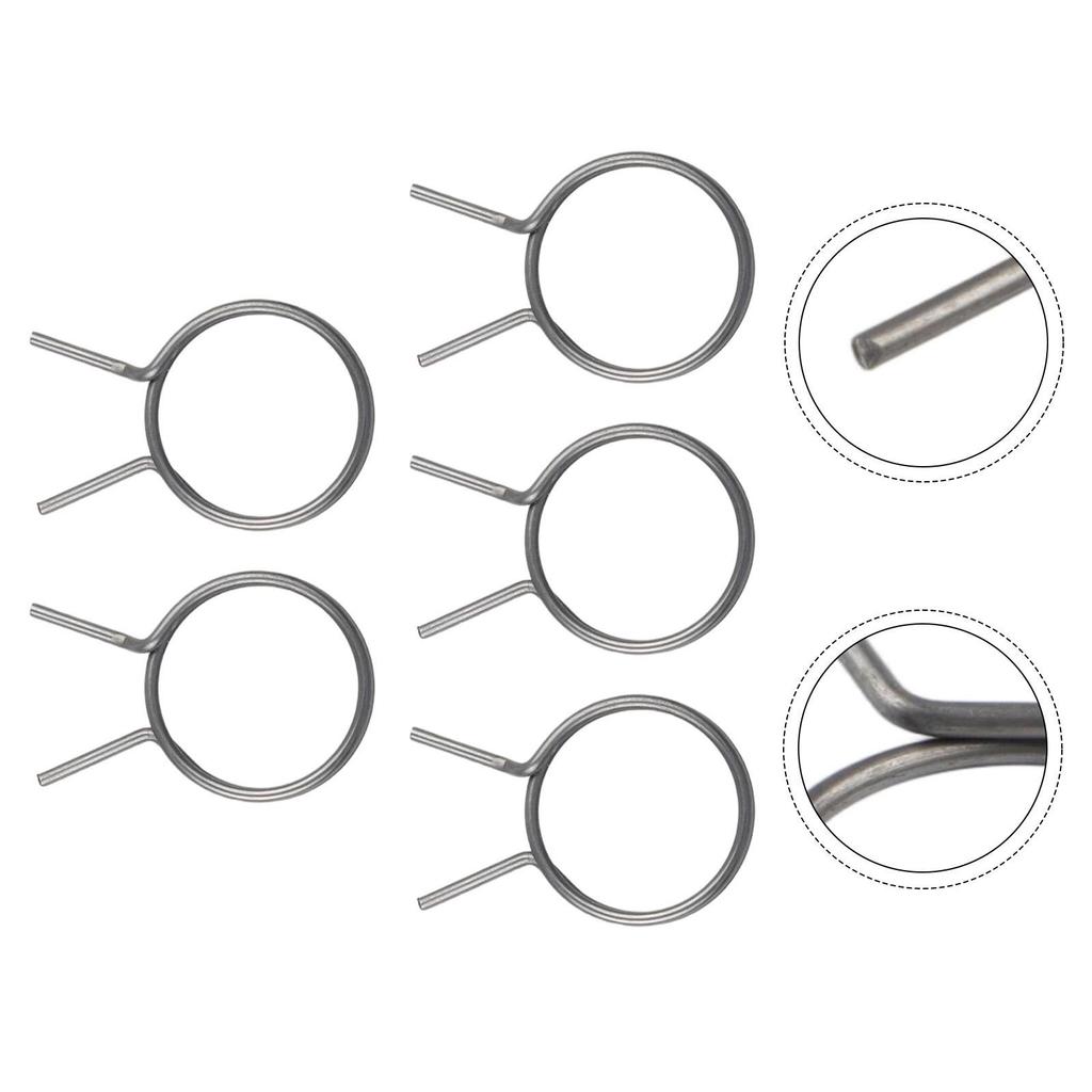Door Handle Replacement Springs 5PCS Black FMTB-MSNH-5