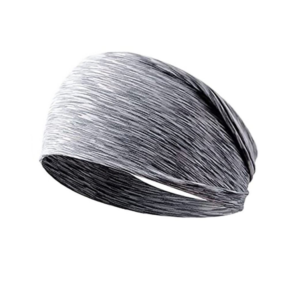 Цветная спортивная повязка на голову, впитывающая пот, для йоги, зала, эластичная повязка для волос 2024