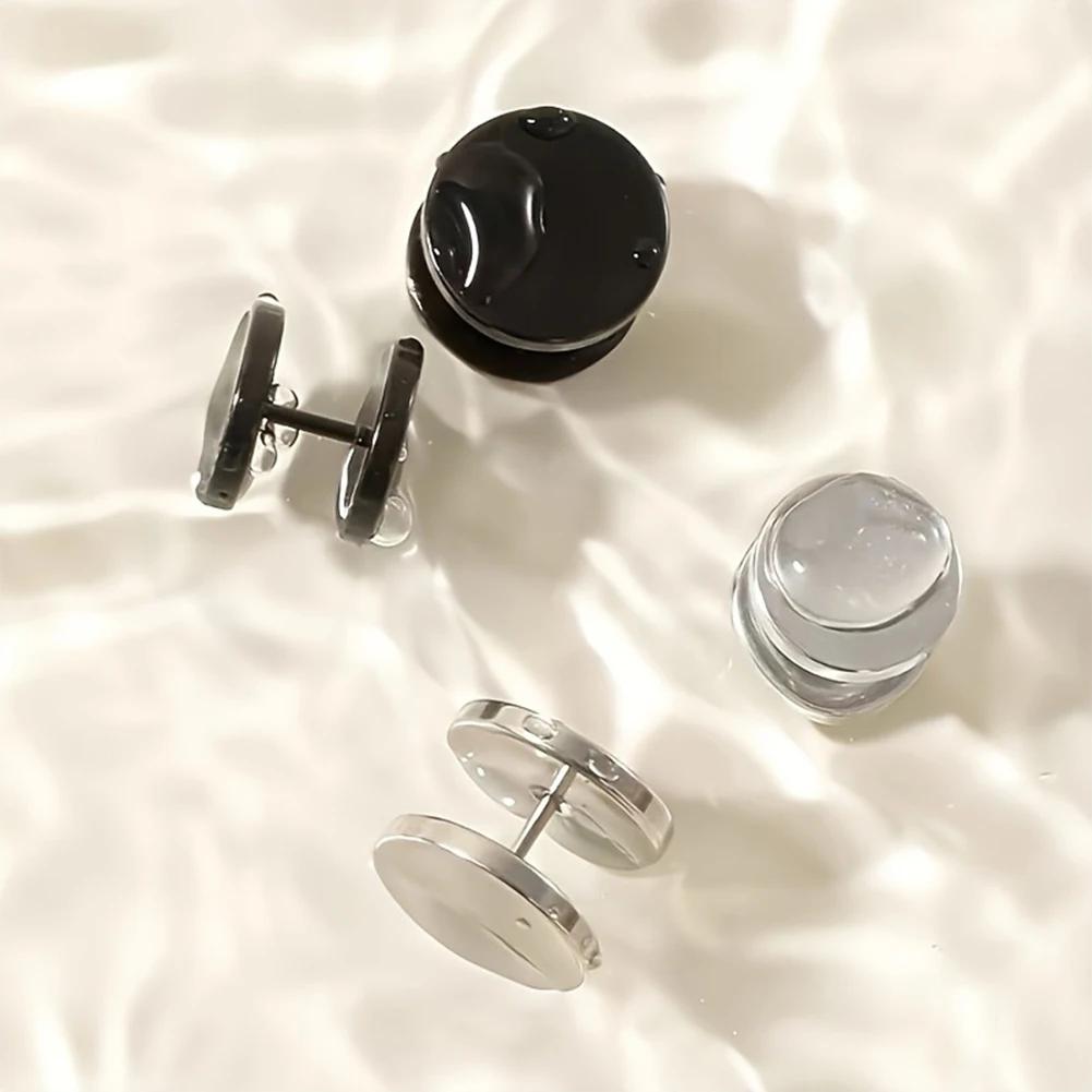 4pcs Seamless Spiral Buckle Clip Cuff Fastener Fashion Buttons for Sweaters Collars Fixing Clip Avoid Wardrobe Malfunction