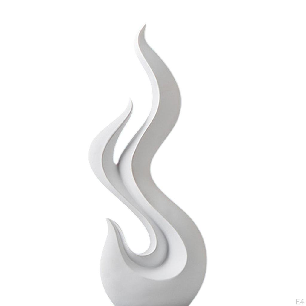 Пламя Дизайн Смоляная Фигурка для Настольного Дисплея, Уникальное Искусство Главная