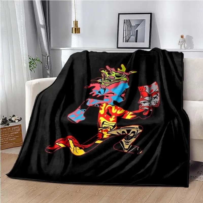 Группа Insane Clown Posse ICP Juggalo Faygo Одеяло, Также можно использовать как простыню, банное полотенце, наколенное или для сна, для машины, офиса, дивана