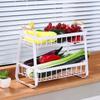 Wutuo Double-Layer Kitchen Countertop Storage Rack