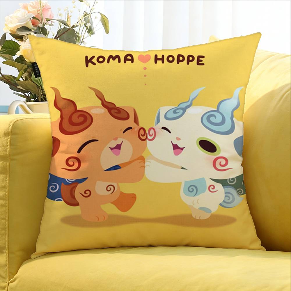 Anime Yo-Kai Watch Various Sizes Square Pillow Case For Car Home Bedchamber Decor