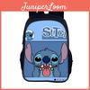 Школьная сумка Stitch для детей из прочного полиэстера для учебы и повседневных прогулок