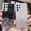 Luxury Bling Glitter Phone Case for SAMSUNG Galaxy S8 S9 S10 S10E S20 S21 S22 FE PLUS Ultra Back Cover for SAMSUNG S 20 21 22 10