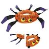 Dog Funny Collar Soft Spider Shaped Interesting Dog Collar for Halloween Christmas PartiesM