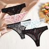 Европейский сетчатый стринги с леопардовым принтом: Дышащий, Сексуальный, Большой Размер, Хлопковая Ластовица, Эластичная Посадка