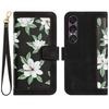 For Sony Xperia 1 VII Case PU Leather Floral Phone Cover with Card Slots