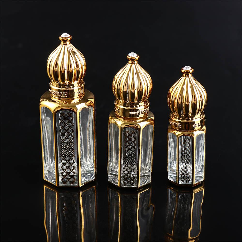 Transparent Empty Essential Oil Bottles Refillable Bottles Perfume Bottles Dropper Bottles