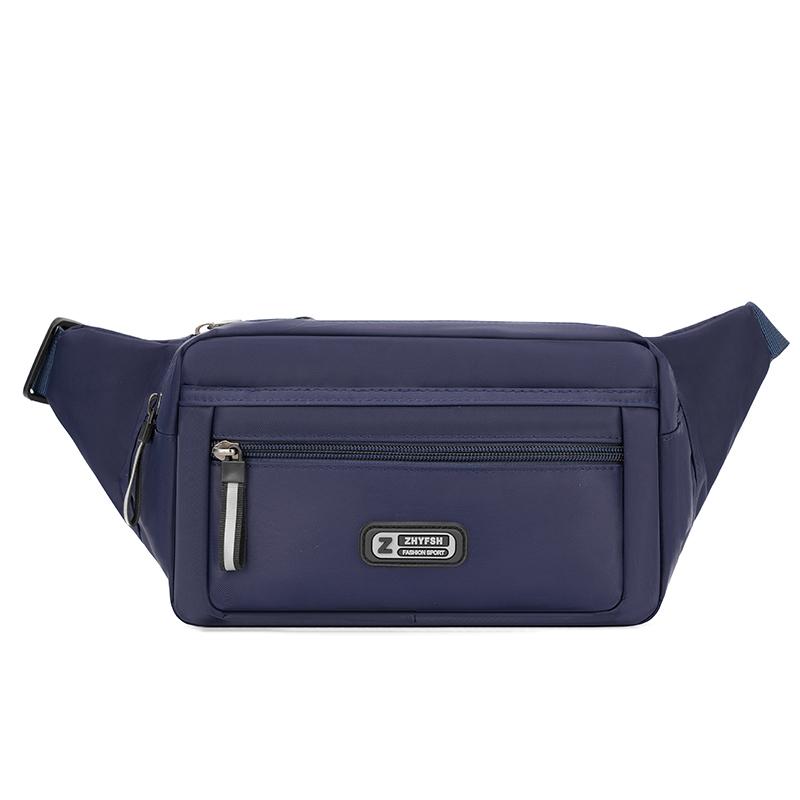 Мужская поясная сумка для активного отдыха, многофункциональная, износостойкая, водонепроницаемая, большой вместимости, нейлоновая нагрудная сумка, сумка для мобильного телефона