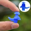 1Pair Soft Blocks Silicone Spiral Waterproof Plug Swimming Ear Protection Diving Earplugs