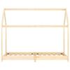 VidaXL Children's Bed Frames Bunk Bed for Children Bed Structure for Children Children's Room House Interior 90x200 Cm 283348
