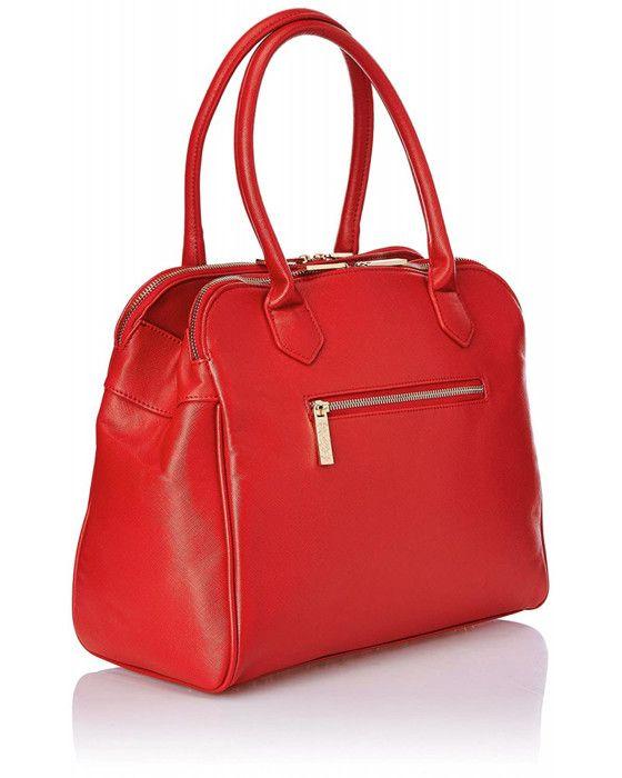 Sac shopping - Eternity M - Rouge - Porté épaule - 2 poches extérieures - Housse de protection